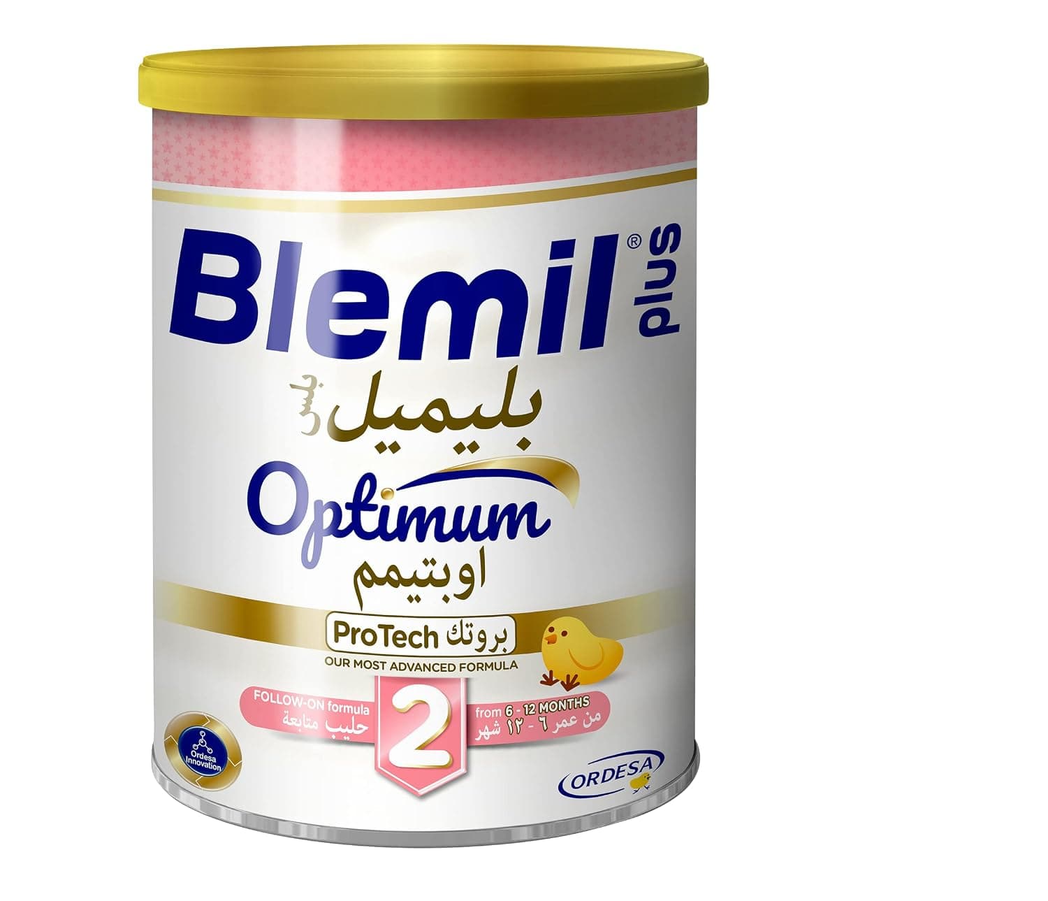 Blemil Plus 2 Optimum Protech Follow-On Formula Cow'S Milk Powder For Infant From 6 To 12 Months 400 G, White