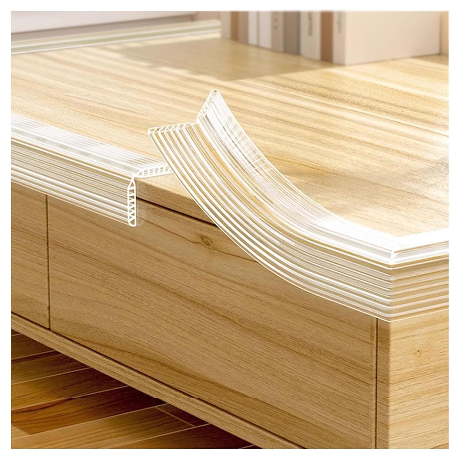 Corner Guards for Kids, Clear Safety Edge Protector Strip with Pre-Tape Adhesive, High Density Baby Proof Table Cushions, Set of 10m for Ultimate Safety and Protection