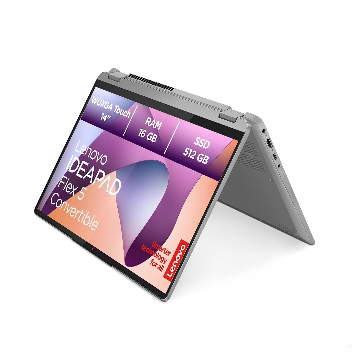 Lenovo IdeaPad Flex 5 82XX0003GE -14" WUXGA Touch, AMD Ryzen 7 7730U, 16 GB RAM, 512 GB SSD, Windows 11 Home