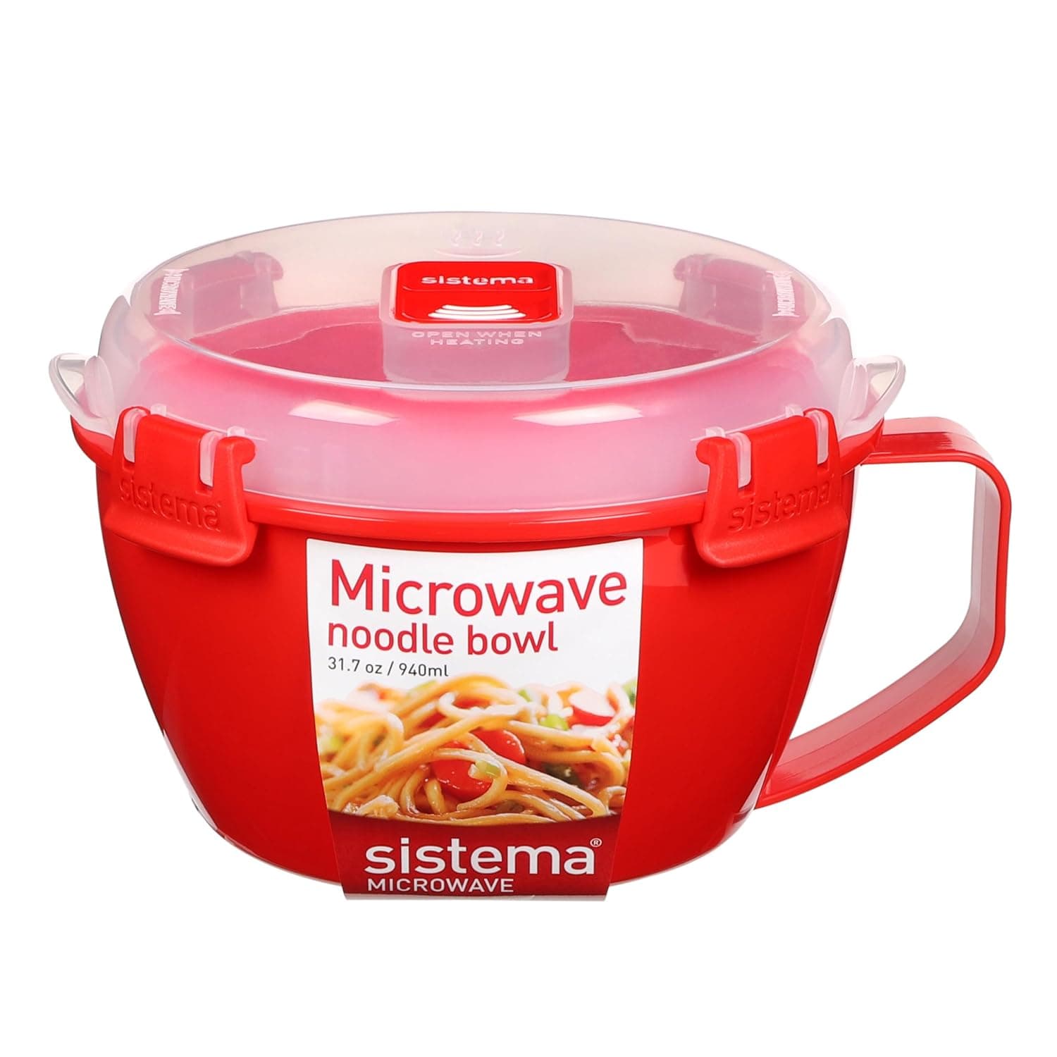 Sistema Microwave Noodle Bowl, 940 ml, Assorted