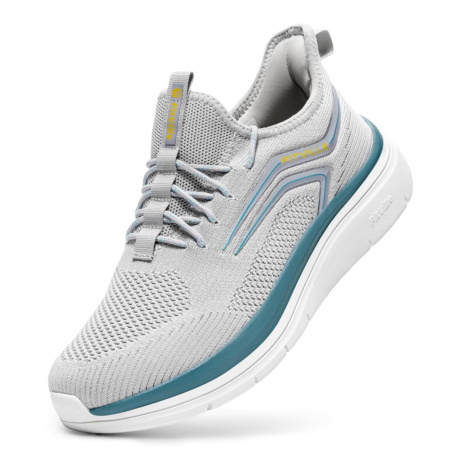 FitVille Shoes Men Wide Athletic Shoes Sneakers Shoes - Cloud Strider V1