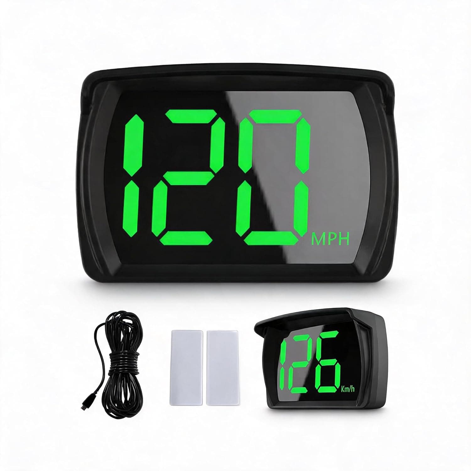 GPS Speedometer Speedometer for car Digital Speedometer for car | USB Cable Plug & Play , Large Font , MPH Speed Display, Suitable for All Vehicle Models