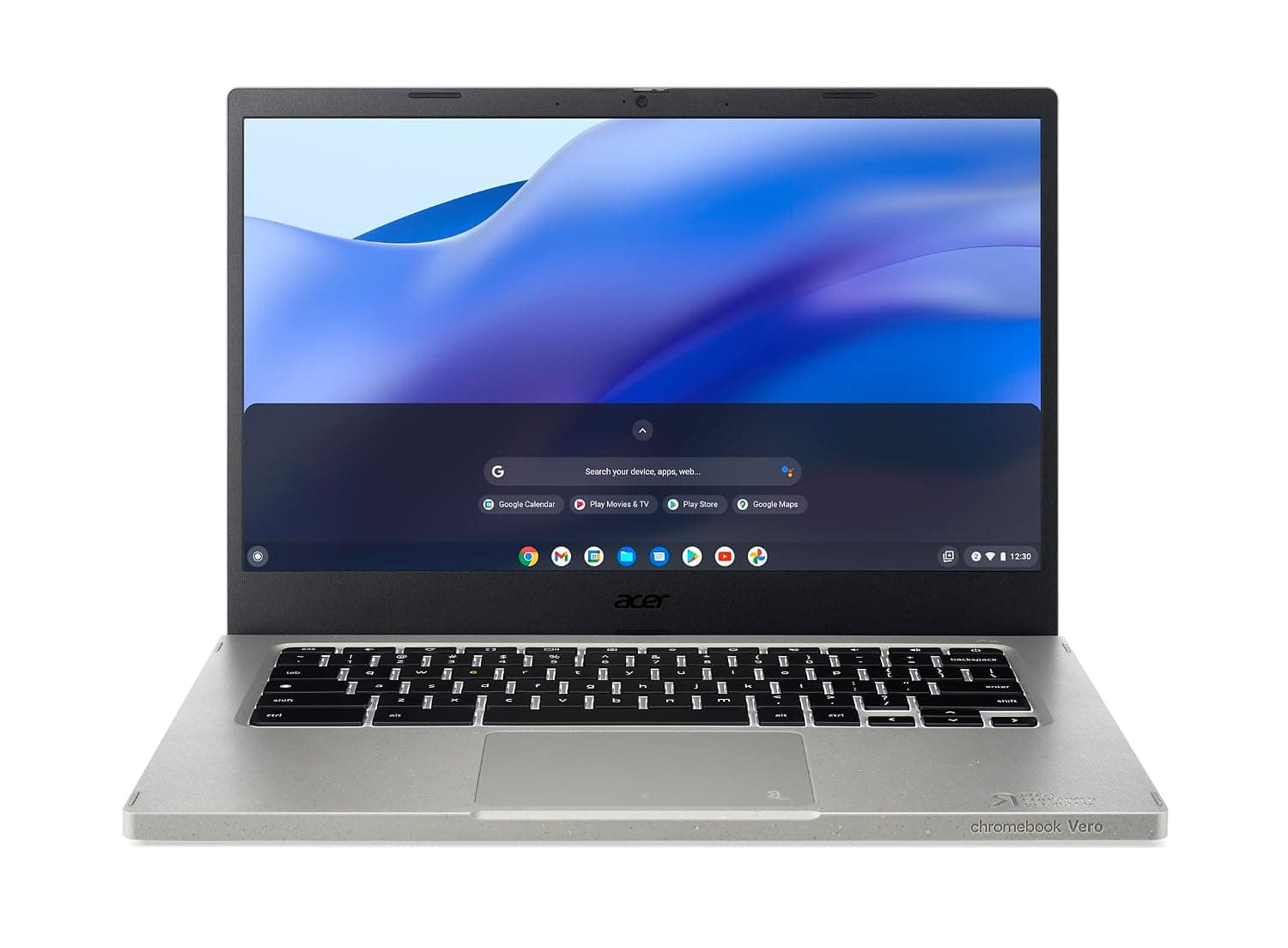 acer Chromebook Vero 514 CBV514-1H-38VS Laptop | Intel Core i3-1215U | 14" FHD IPS Display | 8GB LPDDR4X | 128GB SSD | Wi-Fi 6E | FHD Webcam | HDMI Port | Backlit Keyboard | Chrome OS