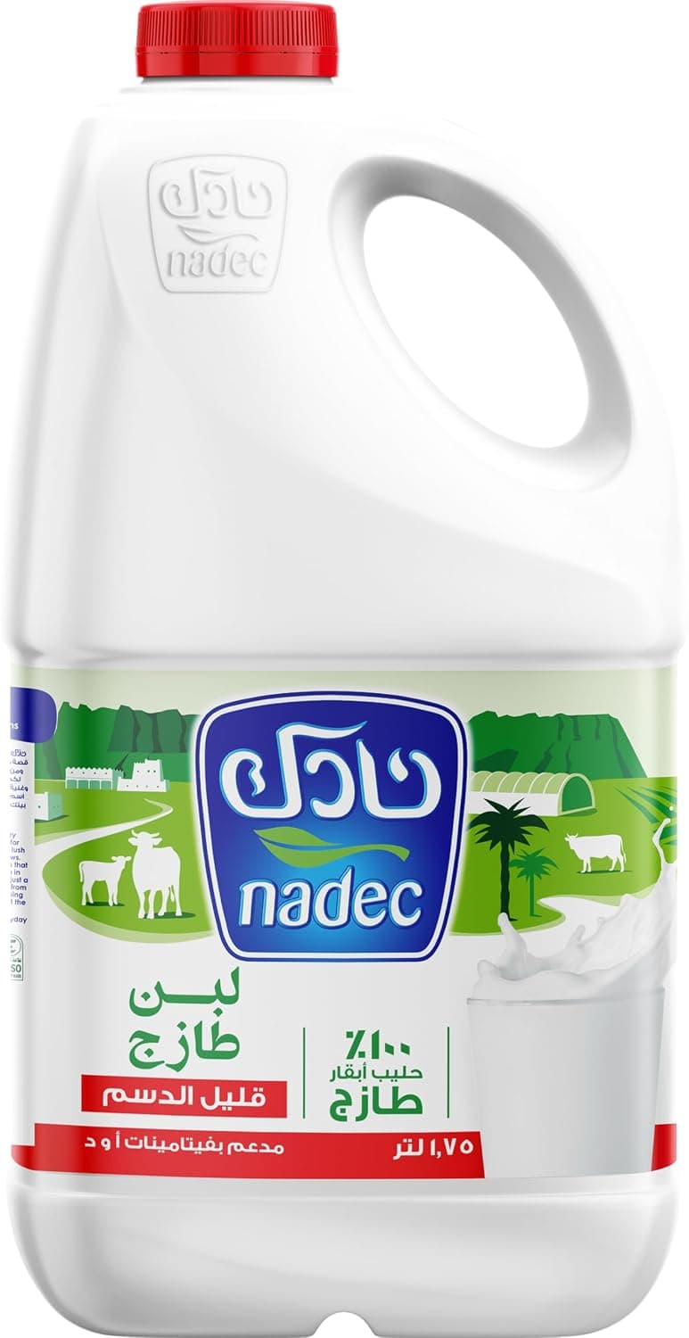 Nadec Low Fat Fresh Laban 1.75 Liter
