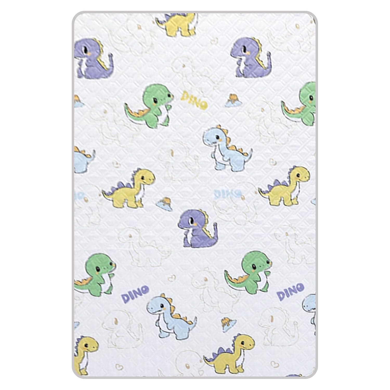 Homarket Baby Waterproof Bed Pad, Washable Mattress Protector Pad with Anti-Slip Backing, Soft Cotton Toddler Bed Wetting Mats for Kids and Adults (TypeD:(100 * 150cm))