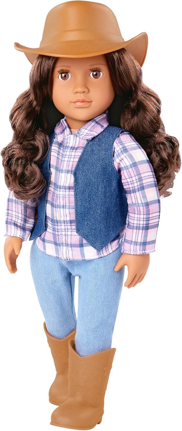 Doll w/Western Outfit, Carolyn
