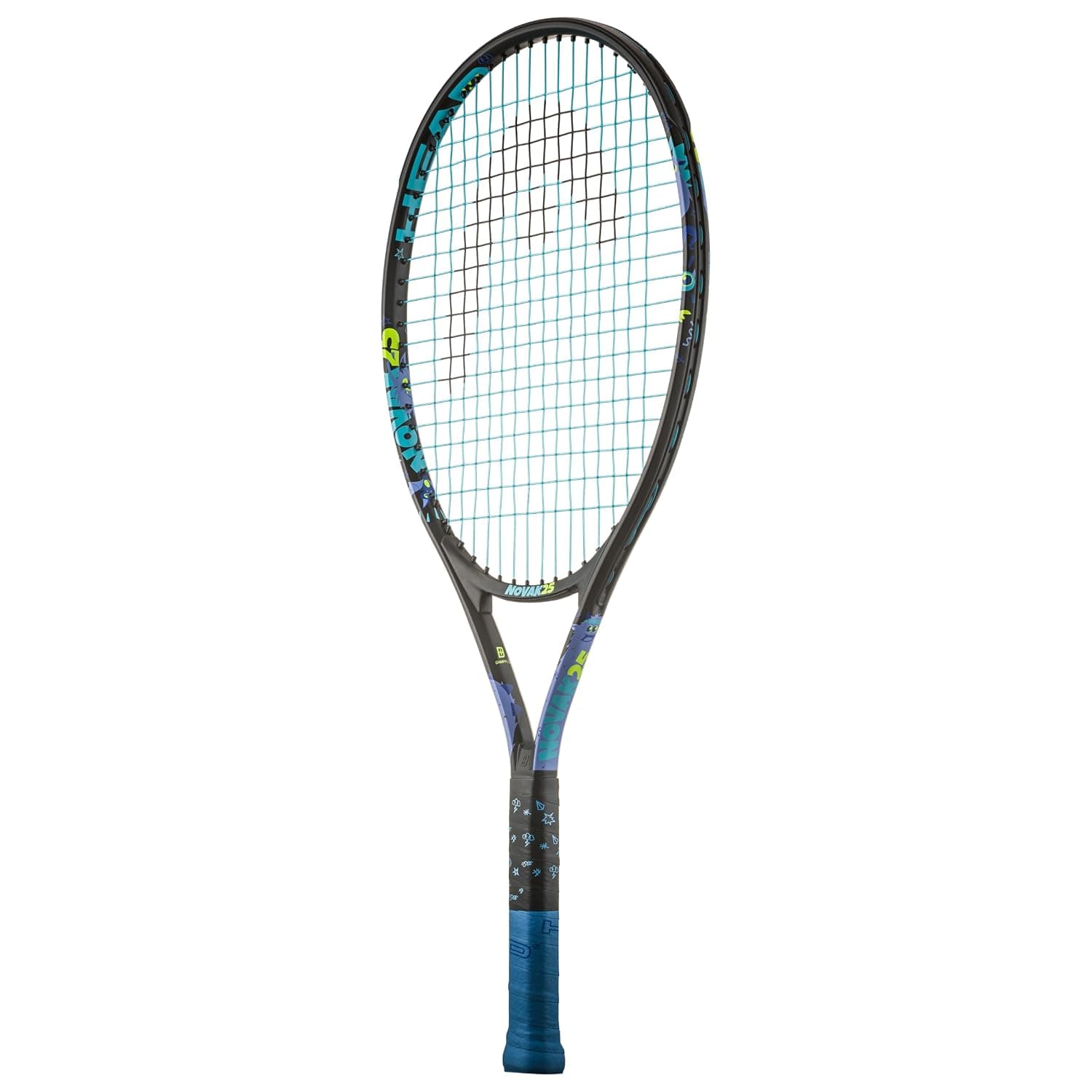 Head Novak Junior Aluminum Tennis Racquet Unstrung 4" Grip