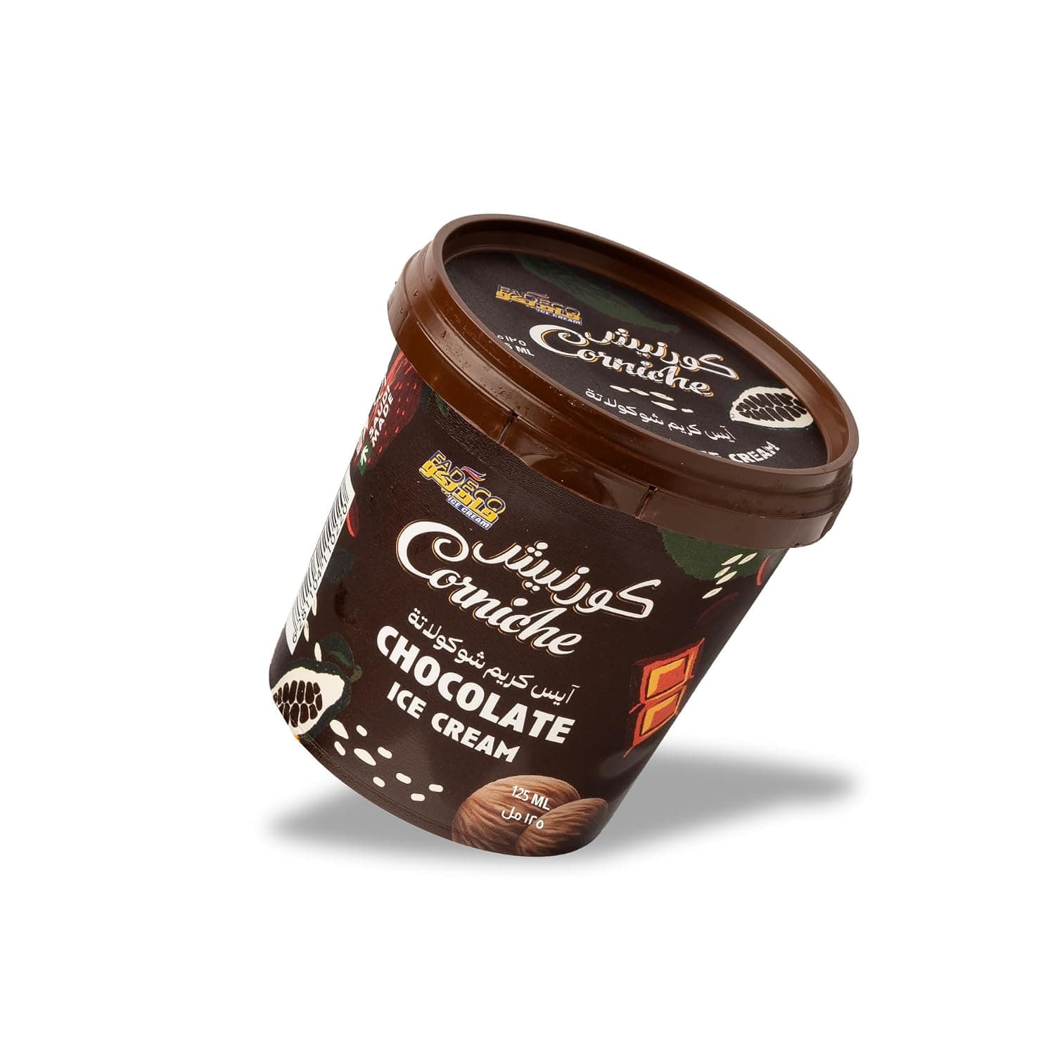 Fadeco Chocolate Cup Ice Cream 125 ml