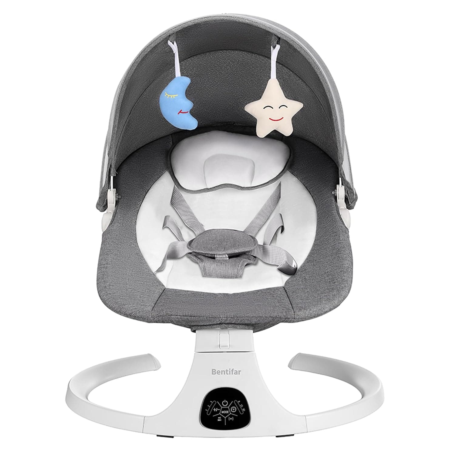 Luxury 3 in 1 Baby Rocker with Auto Swing and Music Remote Control 5 Speed Adjustable Recline Mosquito Net Perfect Gifts for Saudi Families