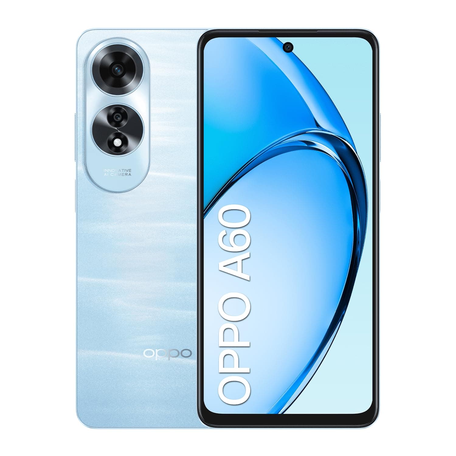 Oppo A60 Dual-SIM 256GB ROM + 8GB RAM (GSM Only | No CDMA) Factory Unlocked 4G/LTE Smartphone (Ripple Blue) - International Version