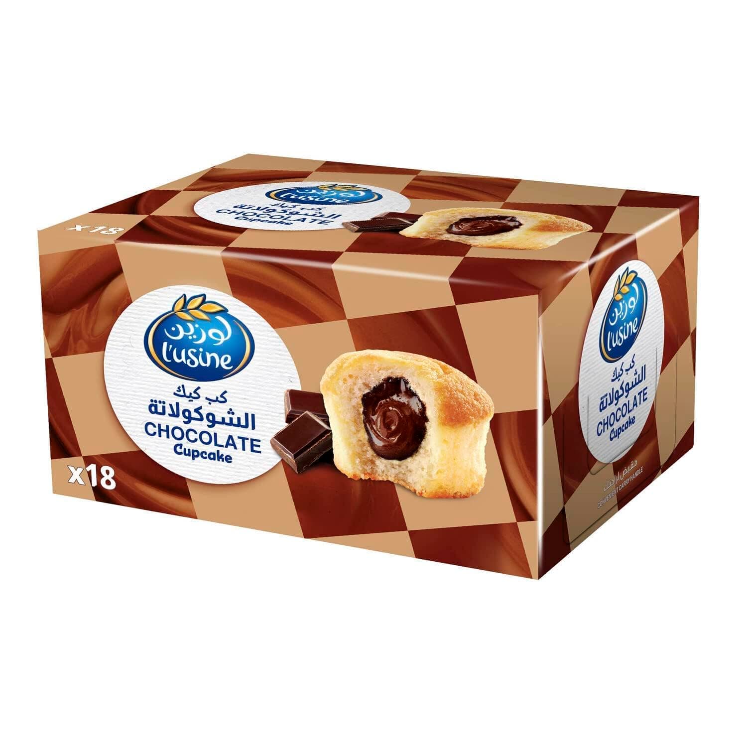 Lusine Cup Cake Chocolate 540g (30gx18)