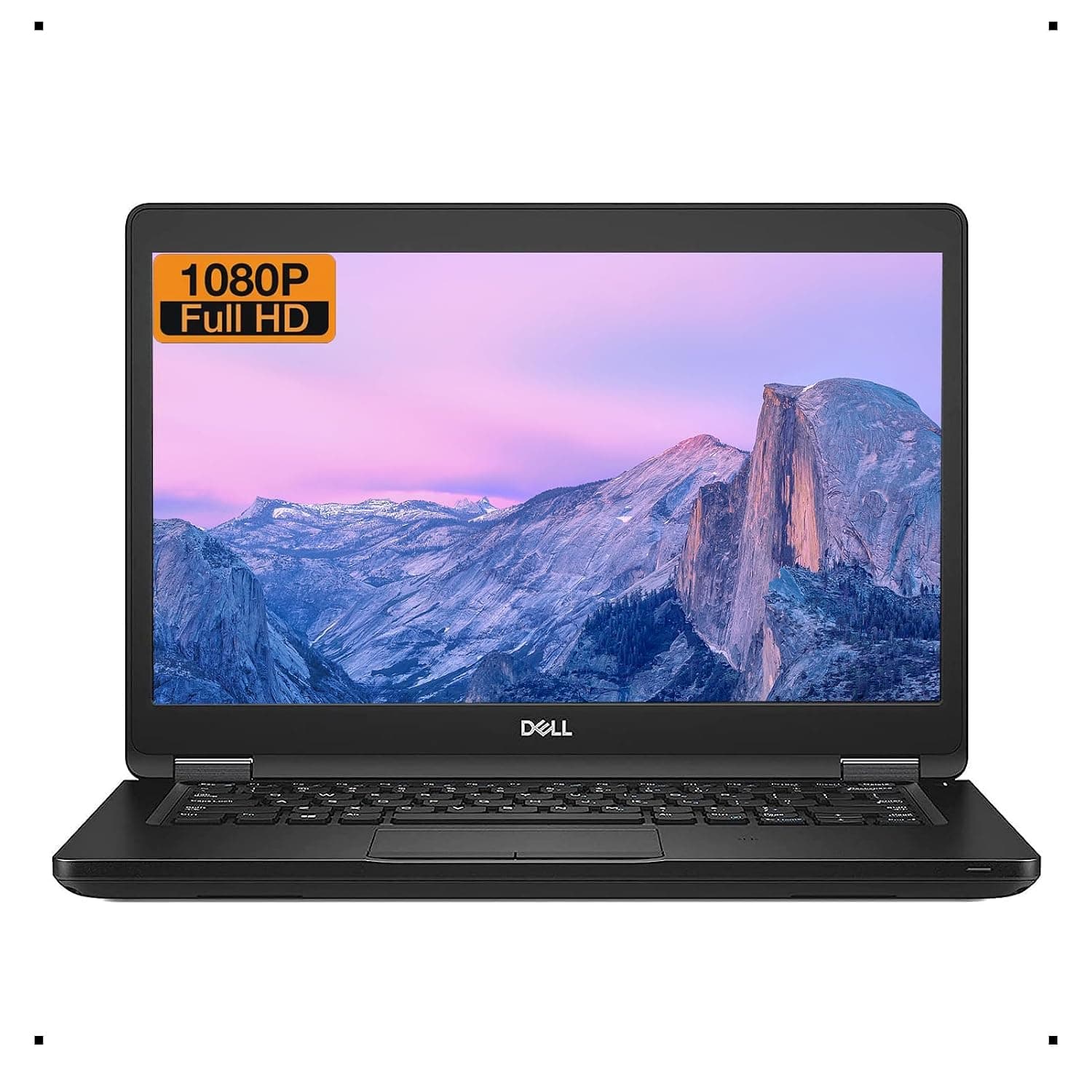 Dell Latitude 5490 14" FHD Business Laptop, Intel Core i5-8350U 1.7GHz up to 3.6GHz, 16GB DDR4 RAM, 512GB SSD, Webcam, Windows 10Pro (Renewed)