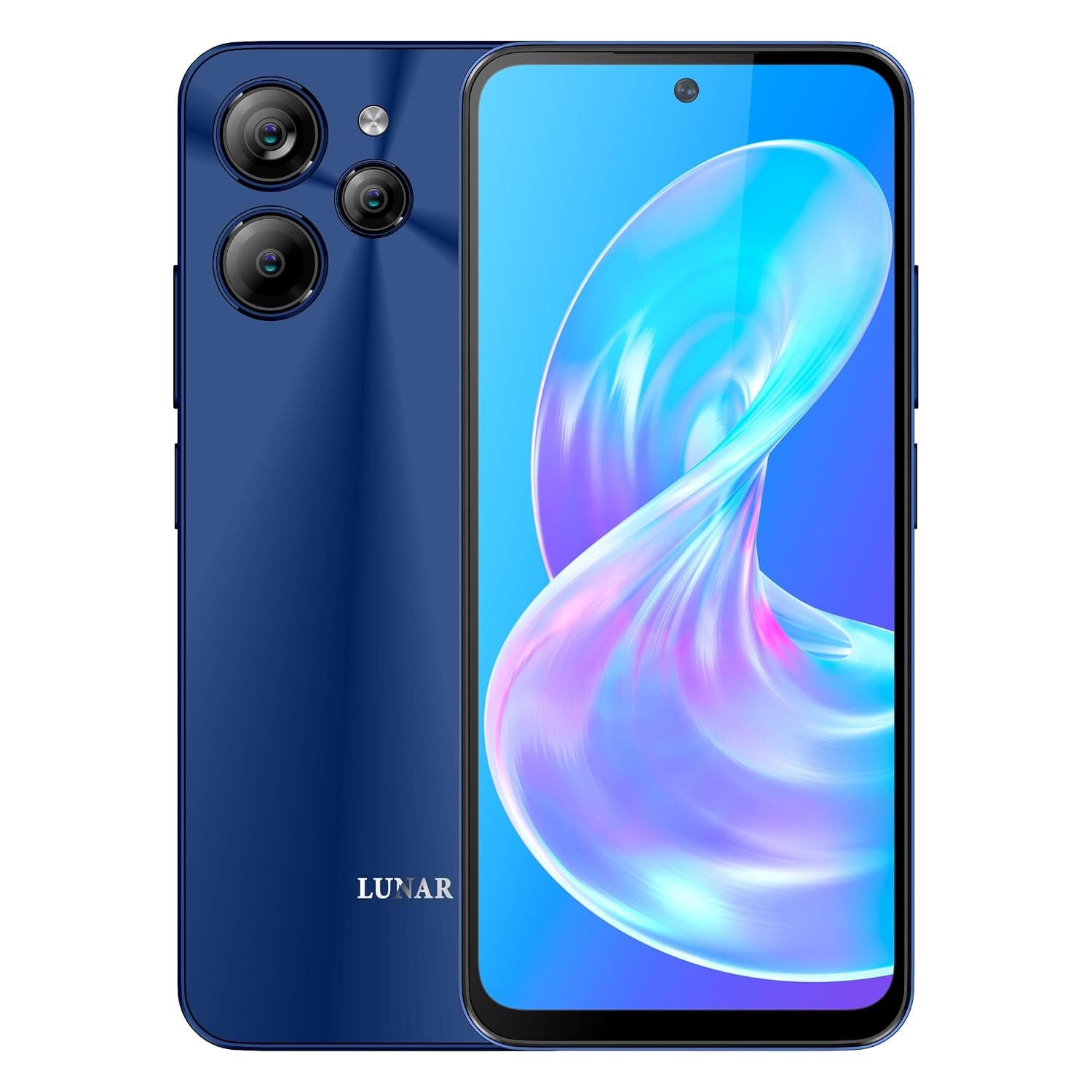 LUNAR Eclipse L1 5G Unlocked Phone, 6.79" 5000mAh 128GB, Android 14 | 50MP Camera | 18W Fast Charging | AT&T/T-Mobile/Cricket & More Compatible | Not Verizon | No NFC