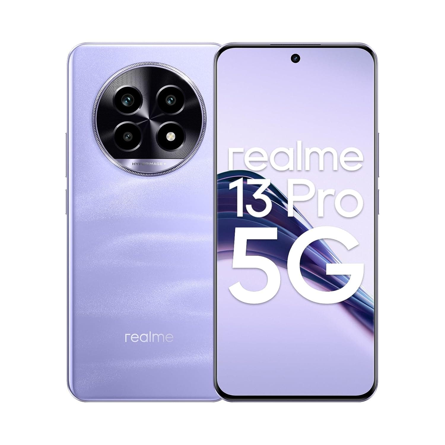 Realme 13 Pro Dual-SIM 256GB ROM + 8GB RAM (GSM Only | No CDMA) Factory Unlocked 5G SmartPhone (Monet Purple) - International Version