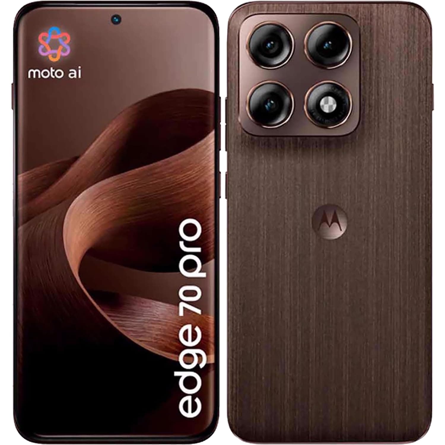Motorola Edge 70 Pro Dual-SIM 256GB ROM + 8GB RAM (GSM Only | No CDMA) Factory Unlocked 5G Smartphone (Pantone Chicory Coffee) - International Version