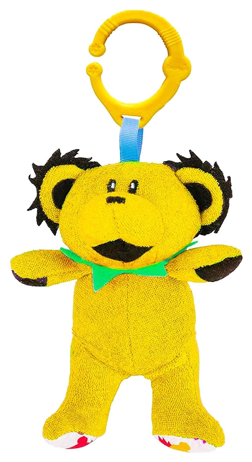 Daphyl's Grateful Dead Dancing Bear, Infant, Interactive Plush Toy & Rattle