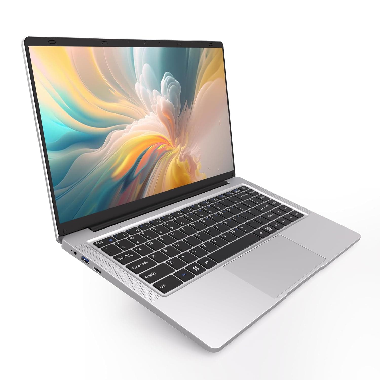 14 inch Laptop PC 6GB DDR4 128GB SSD, Laptop Computer Dual-Core Cerelon N4000 (up to 2.6GHz), Portable Computer Support WiFi5, BT5.0. USB3.0 * 2, Mini HDMI*1.