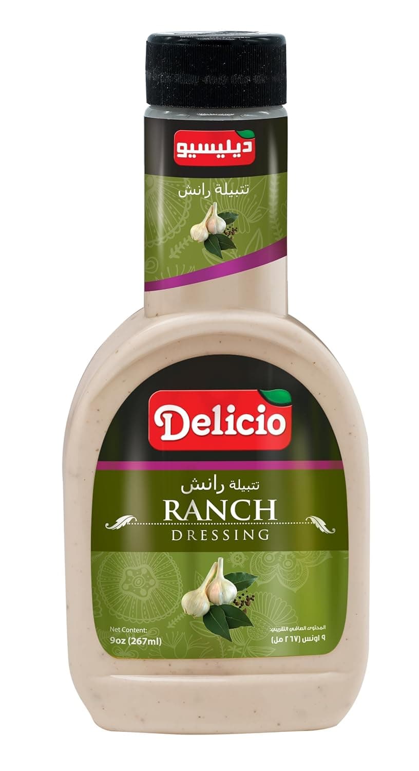 Delicio Ranch Dressing, 267 ml - Pack of 1