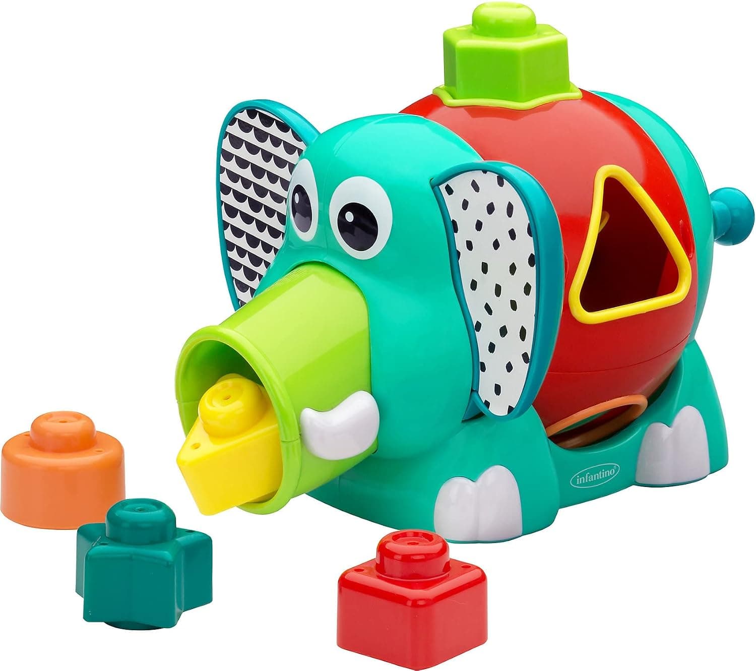Infantino Jumbo Shape Sorter |Baby Activity, Learning & Developing Toys|