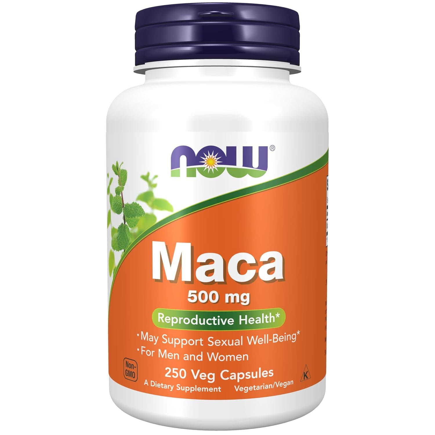 Now Foods, Maca, 500 Mg, 250 Veg Capsules
