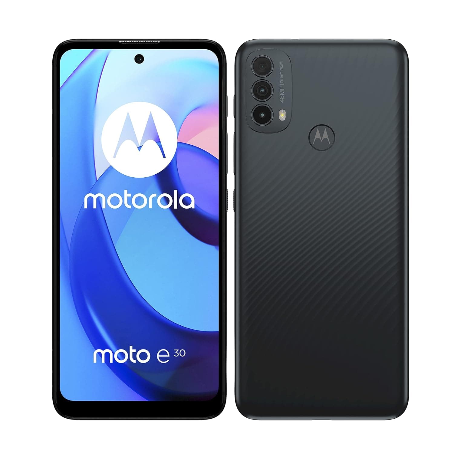 Motorola Moto e30 Dual-SIM 32GB ROM + 2GB RAM (GSM Only | No CDMA) Factory Unlocked 4G/LTE Smartphone (Mineral Grey) - International Version