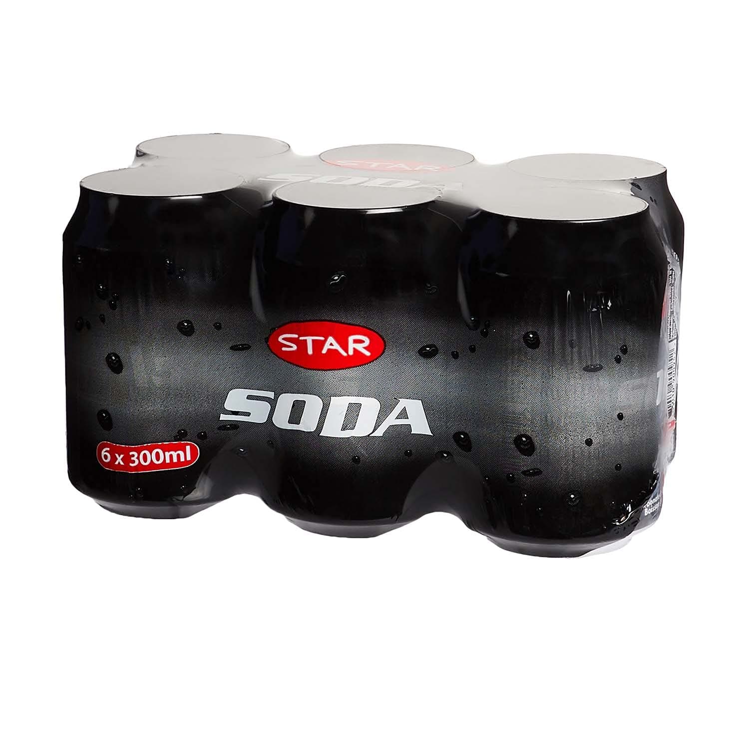 Star Soda Can 6 x 300 ml
