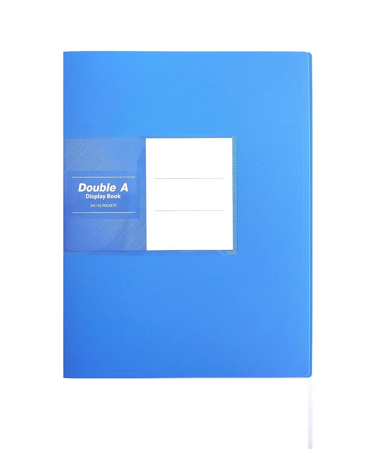 Display Book 40 Pockets Blue
