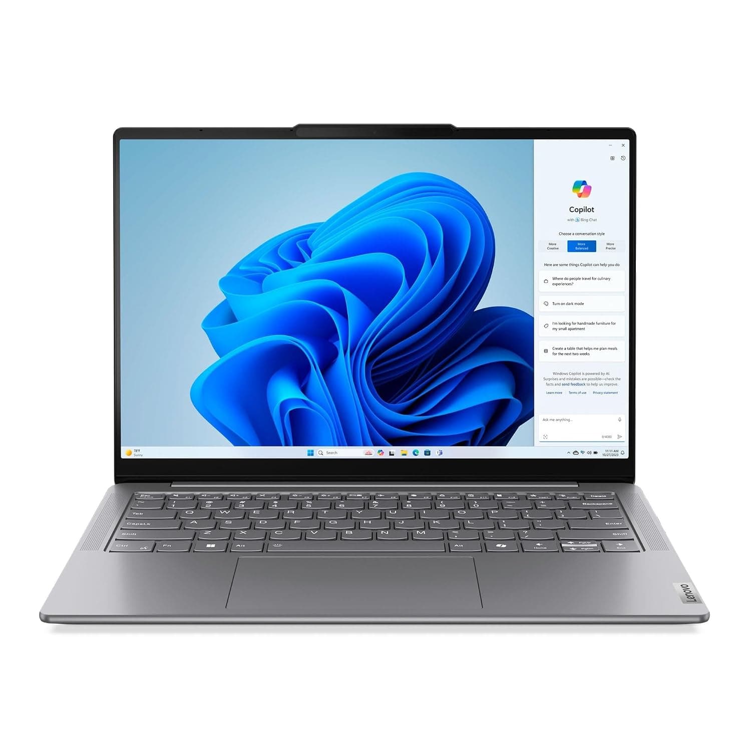 Lenovo Slim 7 14IMH9 2024 Laptop 14" WUXGA Touchscreen 16-Core Intel Ultra 7 Processor 155H 32GB LPDDR5 1TB SSD Intel ARC Graphics Thunderbolt 4 Wi-Fi 6E Backlit Keyboard Win11 Home w/ONT 32GB USB