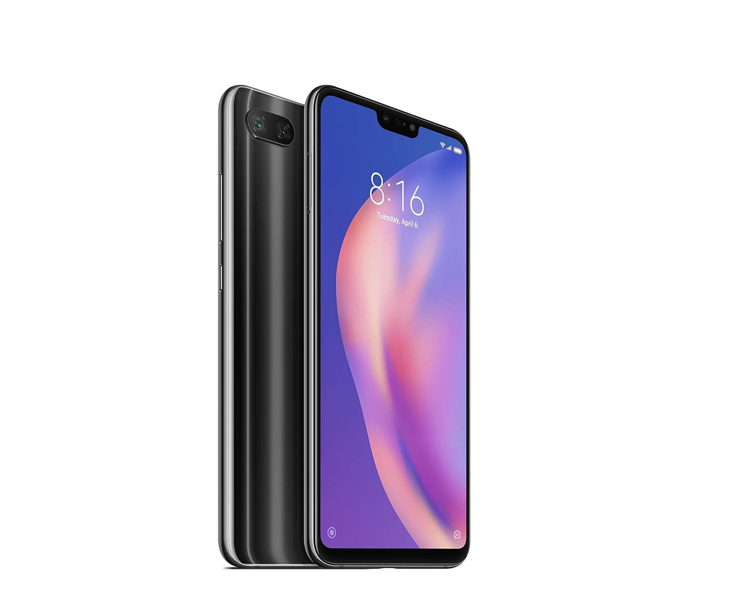 Xiaomi Mi 8 Lite Dual SIM - 128GB, 6GB RAM, 4G LTE, Midnight Black - International Version