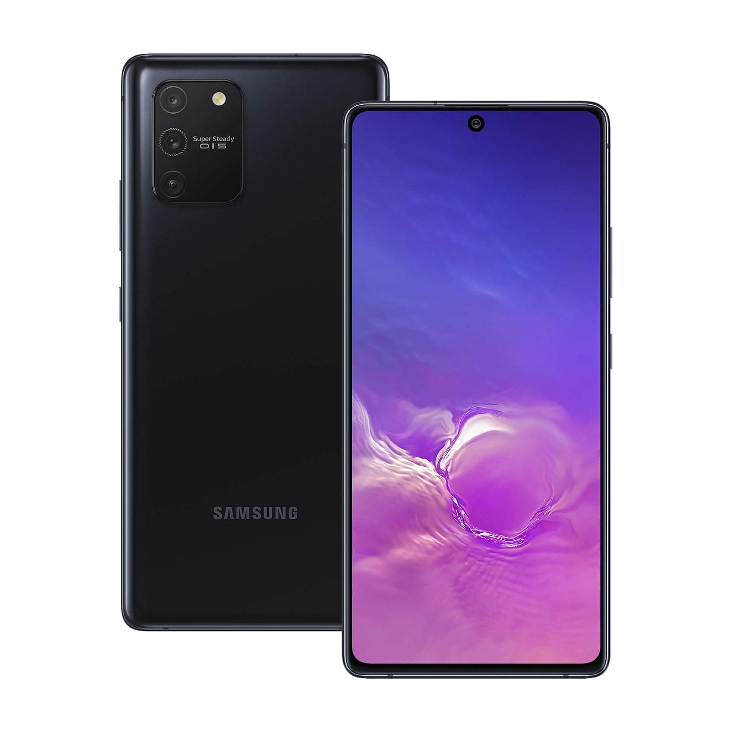 Samsung Galaxy S10 Lite Dual/Hybrid-SIM 128GB SM-G770F/DS (GSM Only + No CDMA) Factory Unlocked Android Smartphone - International Version (Prism Black)