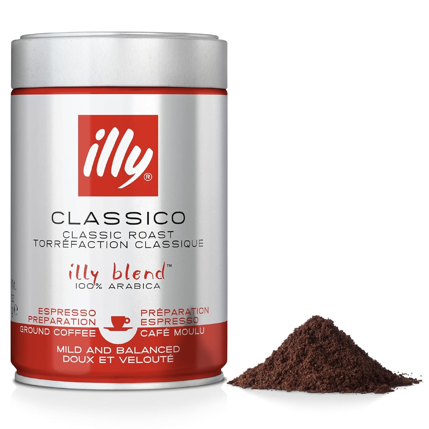 illy Grounded Coffee Beans - Medium Roast, 250 gms