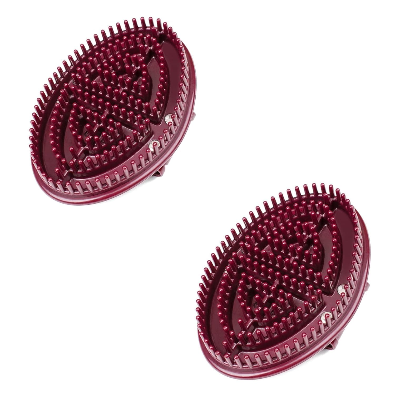Tazweeq 2 Pcs Meridian Massage Brushes, Professional Body Relaxation Meridian Brush Set, Acupressure Massage Tools for Full Body Muscle Relief & Essential Oil Application
