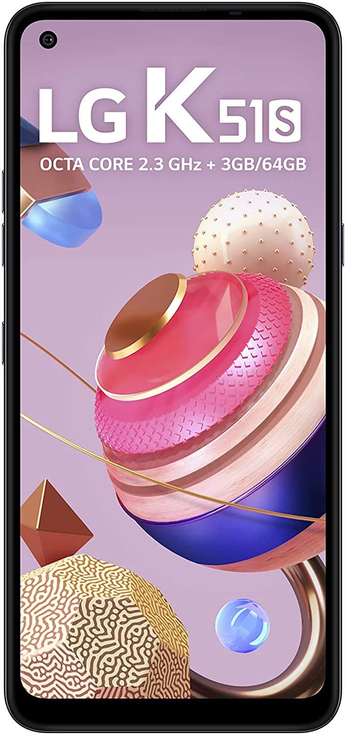 LG K51s Dual-SIM 64GB ROM + 3GB RAM (GSM Only | No CDMA) Factory Unlocked 4G/LTE Smartphone (Titan) - International Version
