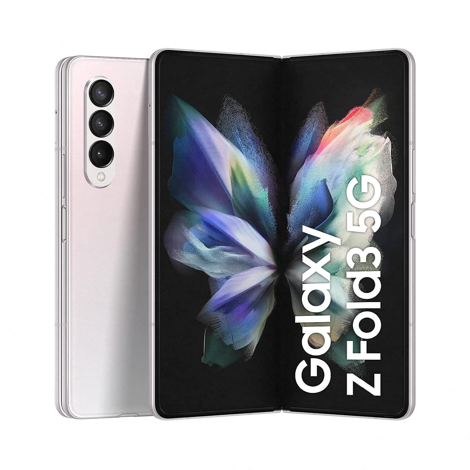 SAMSUNG Galaxy Z Fold3 Dual SIM Smartphone - 256GB, 12GB RAM, 5G, Phantom Silver (KSA Version)