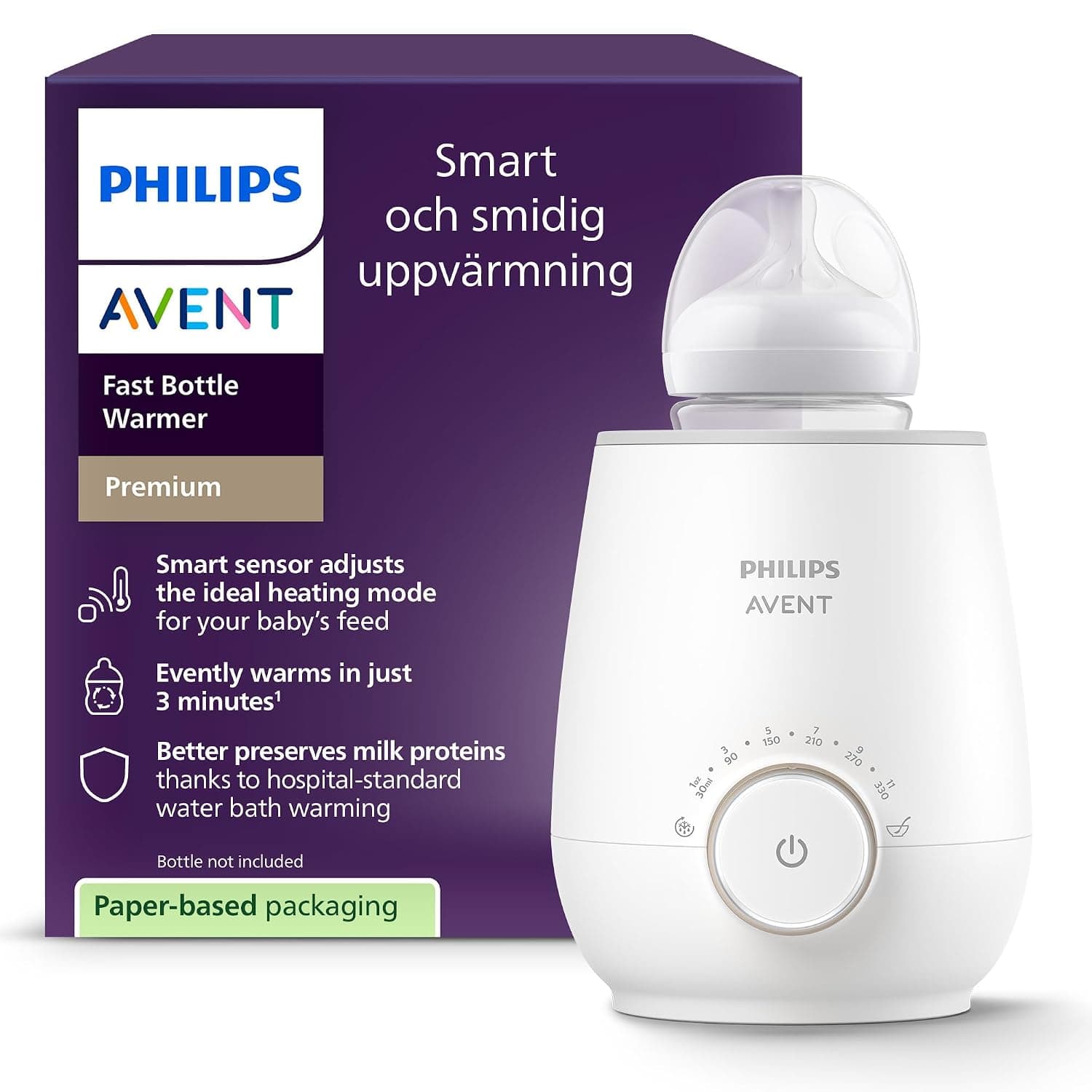 Philips Avent Quick and Simple Electric Bottle Warmer (Model SCF358/00)