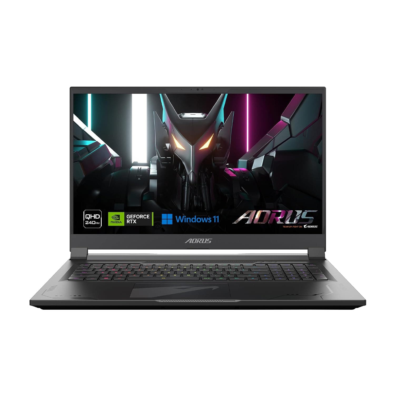 Gigabyte AORUS 17X:17.3" 16:9 Slim Bezel QHD 2560x1440 240Hz, NVIDIA GeForce RTX 4080 Portable GPU 12GB GDDR6, Intel Core i9-13980HX, 16GB DDR5 RAM, 1TB SSD, Win11 Pro(A) ORUS 17X 7X