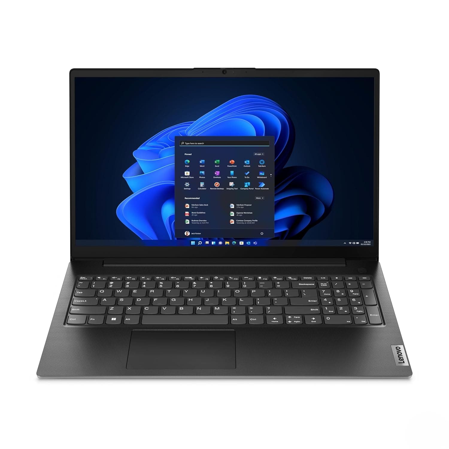 Lenovo Notebook V15 G4 AMN 15.6" AMD RYZEN 5 7520U 2.8GHz RAM 8GB SSD 512GB M.2 NVMe-Win 11 Prof Black (82YU00TXIX) Brand: