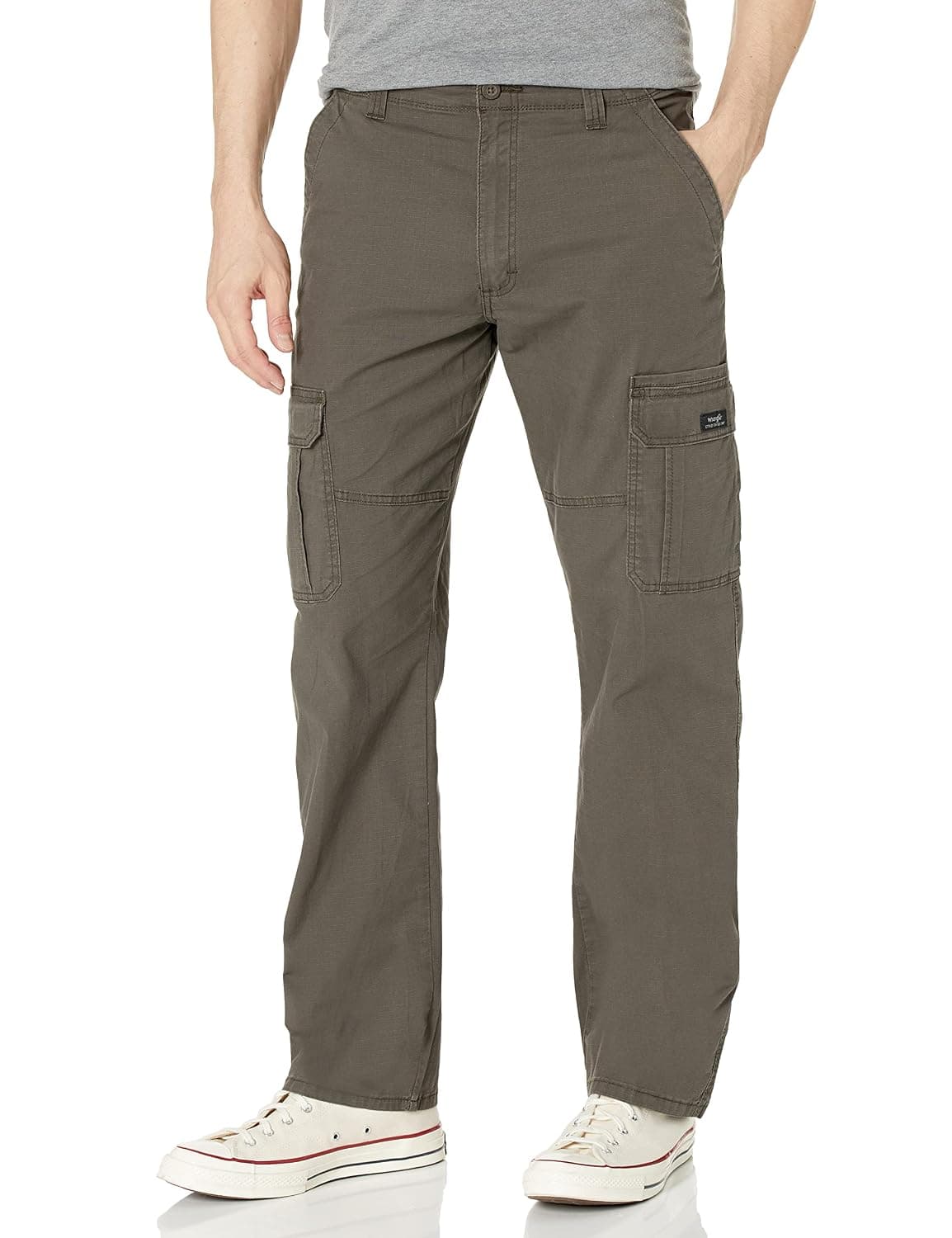 Wrangler Authentics mens Wrangler Authentics Stretch Cargo Pant Casual Pants