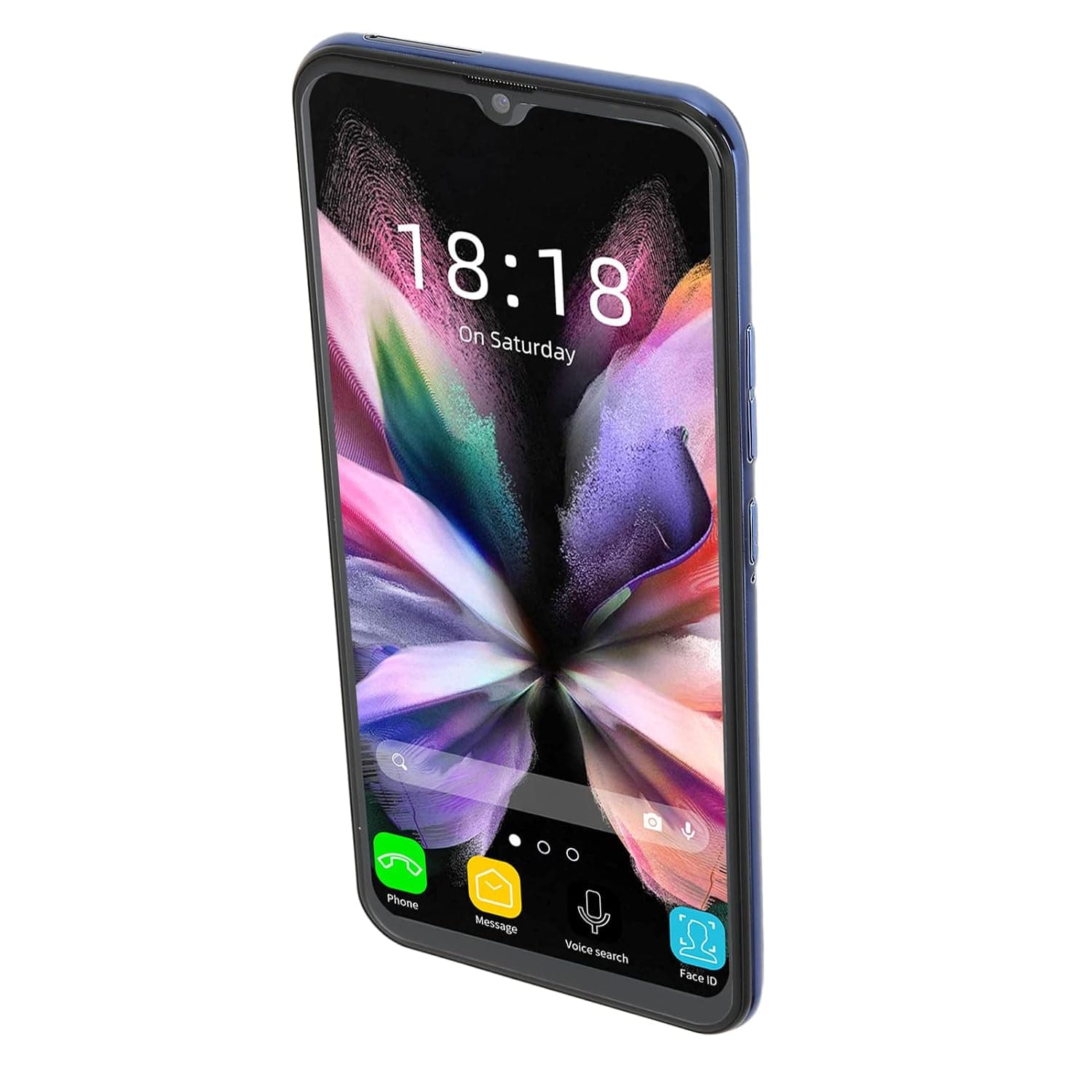 8GB 64GB Phone, Unlocked Smartphone Face Recognition 3.5mm Headphone Jack for Daily Use.