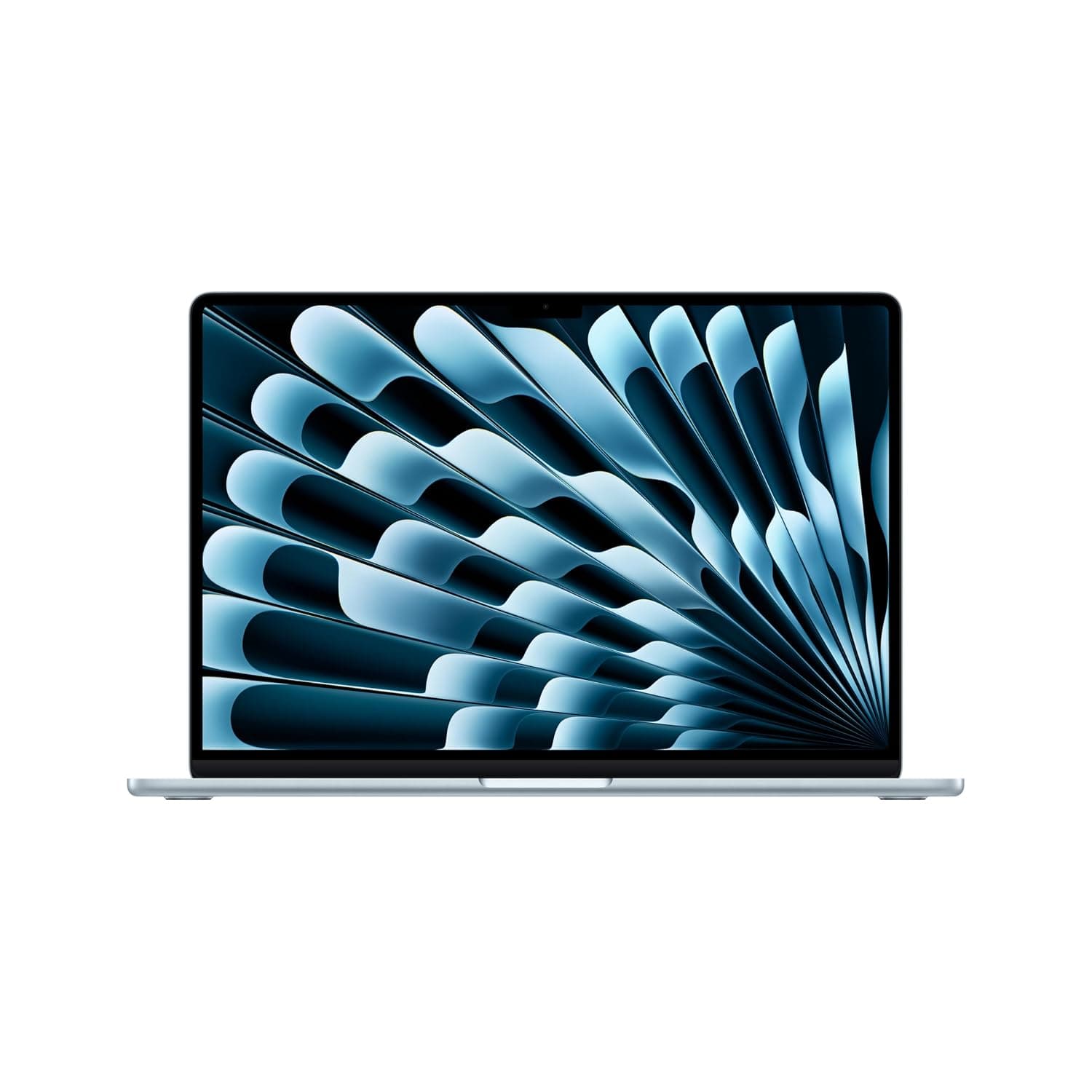 Apple 2025 MacBook Air (15-inch, Apple M4 chip with 10-core CPU and 10-core GPU, 24GB Unified Memory, 512GB) - Sky Blue;Arabic/English