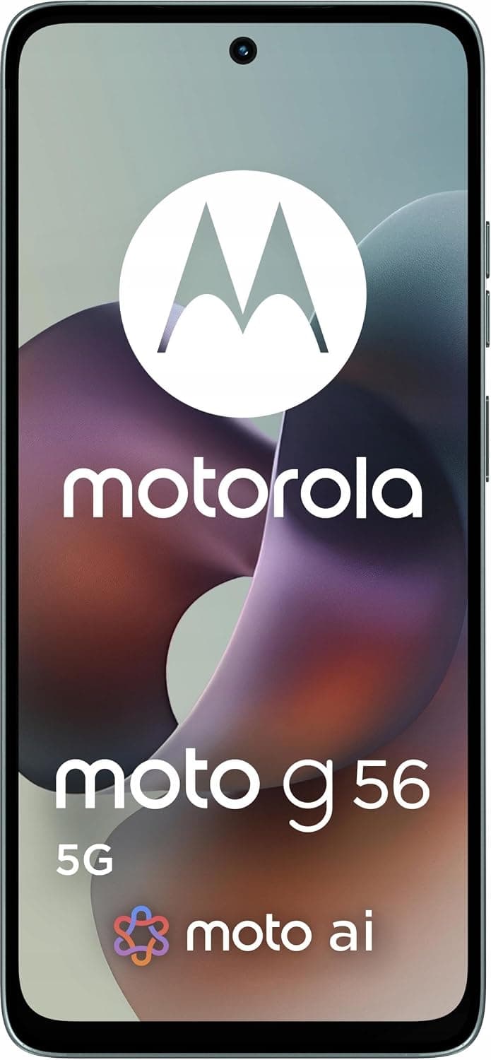 Motorola Moto G56 Dual-SIM 512GB ROM + 8GB RAM (GSM Only | No CDMA) Factory Unlocked 5G Smartphone (Pantone Gray Mist) - International Version