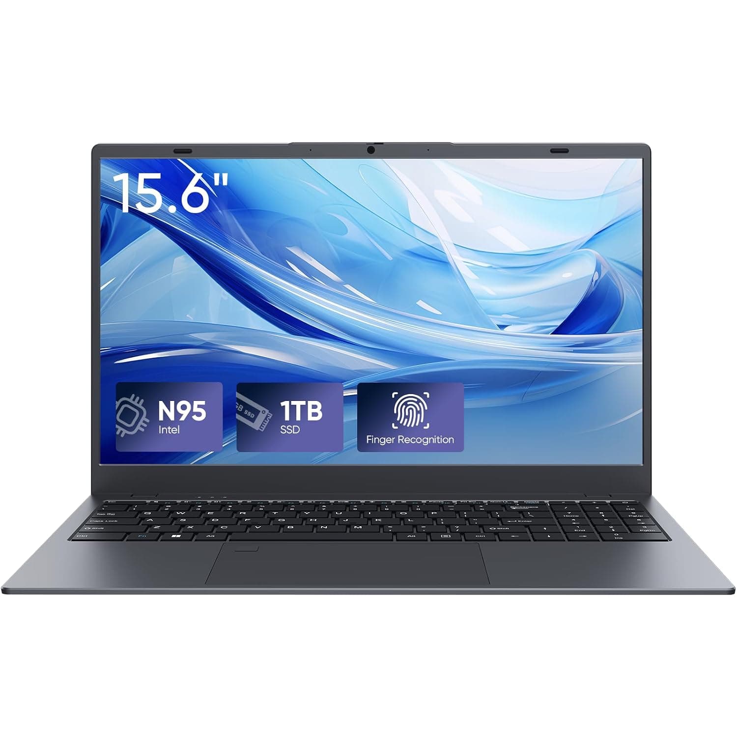 Laptop Computer, 14 inch FHD IPS Display Laptop, 8GB RAM, 256GB SSD, N4000 Processor, Ulrta Slim Laptop for School, WiFi 5, BT 5.1, Webcam, HDMI, USB, Long Lasting Battery, Gray Black