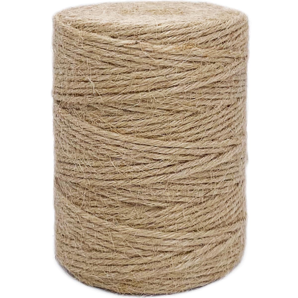500 Feet Jute Wire Rope 3Mm Natural Thick Garden Wire Sturdy for Gardening Packaging Craft Arts Gift Wrapping Material Wedding Decoration