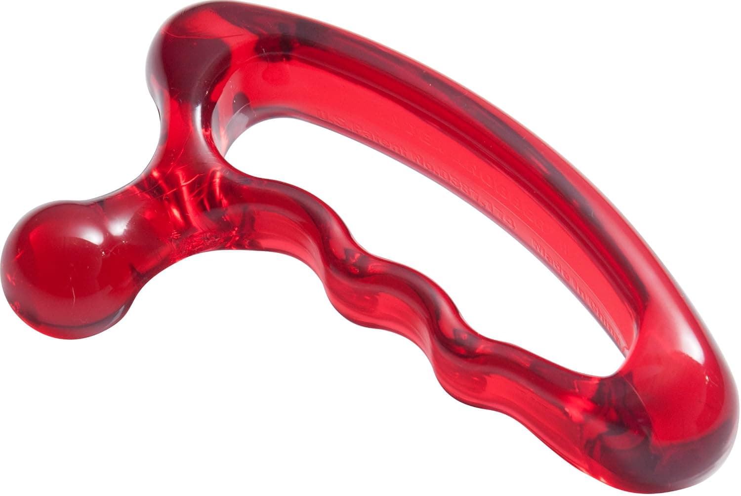 Pressure Positive Co. The Index Knobber II (Red) | Foot & Reflexology Massager, Perfect for Plantar Fasciitis, Tennis, Golfers Elbow, Neck Pain Relief, Trigger Point Relief