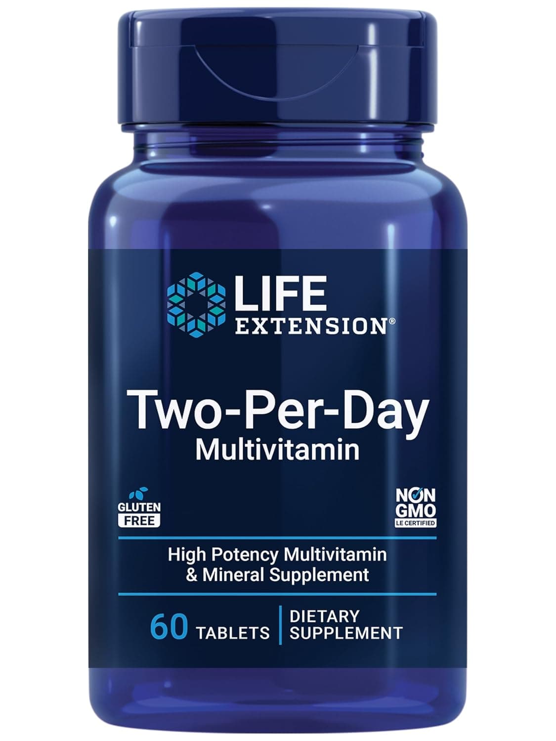 Life Extension Two-Per-Day, 60 Tablets