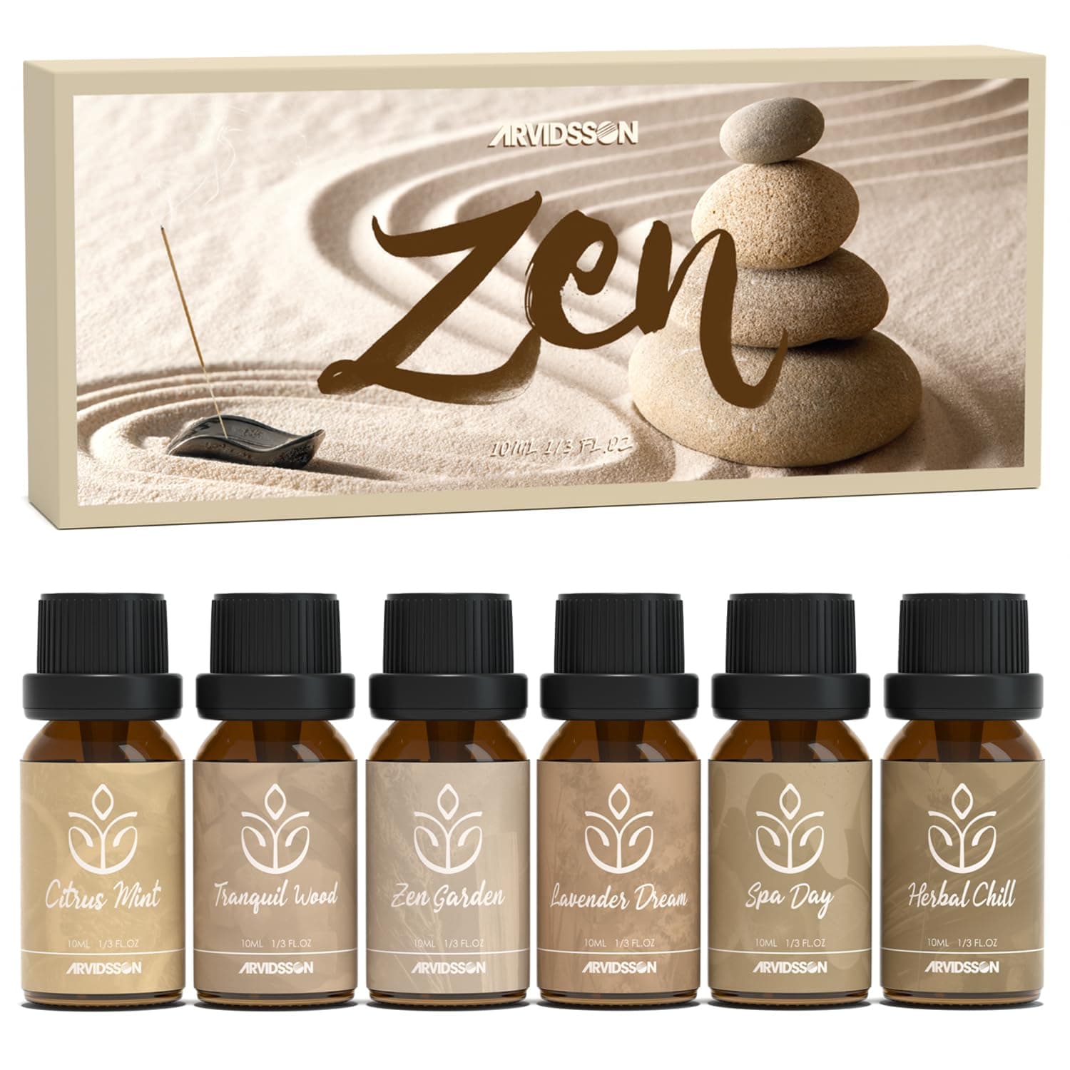 Zen Essential Oils Set for Diffuser