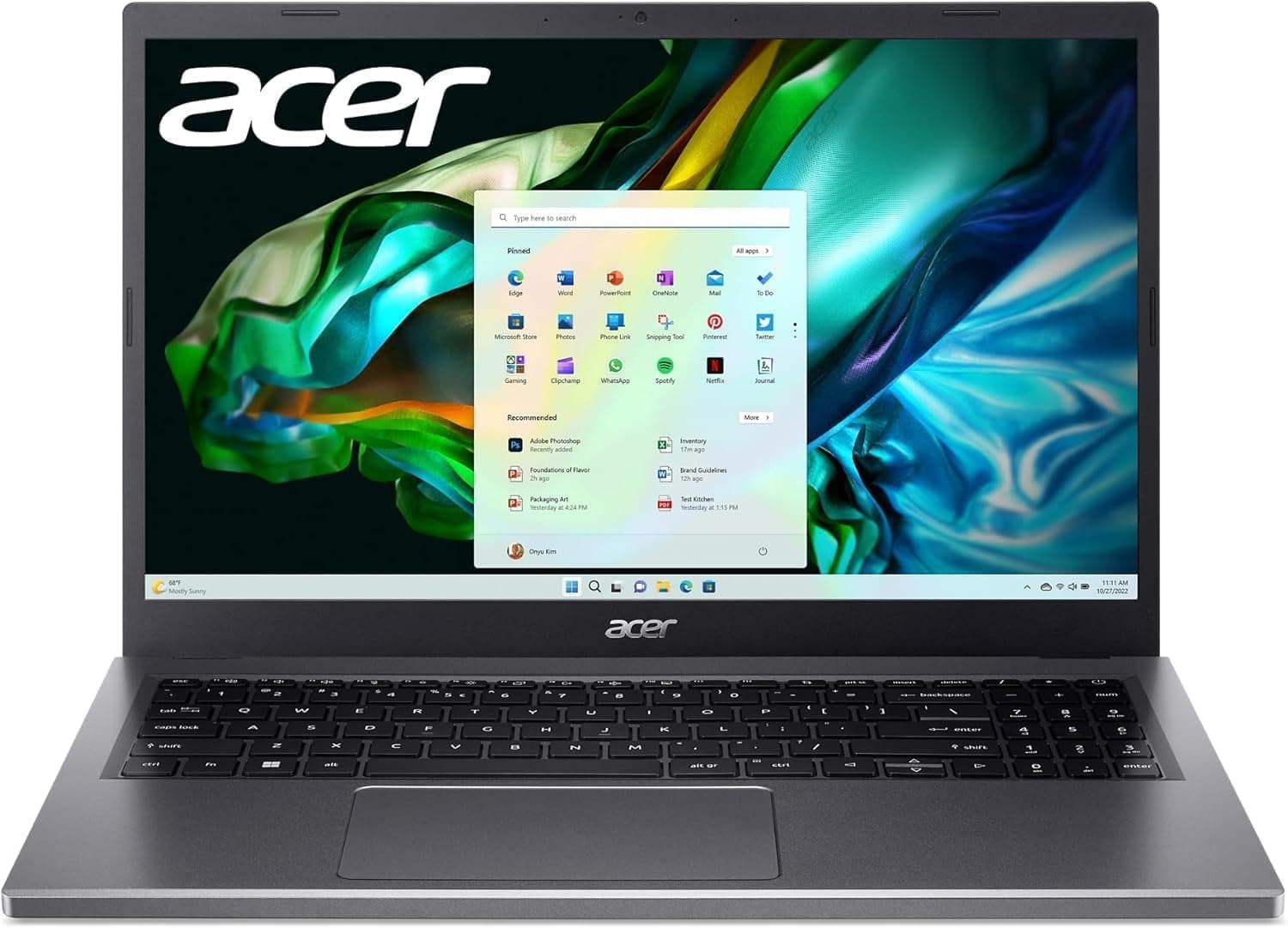 acer Aspire 5 15.6" FHD Touchscreen Laptop Computer, 13th Gen Intel Core i5-13420H, 8GB LPDDR5 RAM, 1TB SSD, Intel UHD Graphics, Webcam, Wi-Fi 6E, HDMI, Windows 11 Home