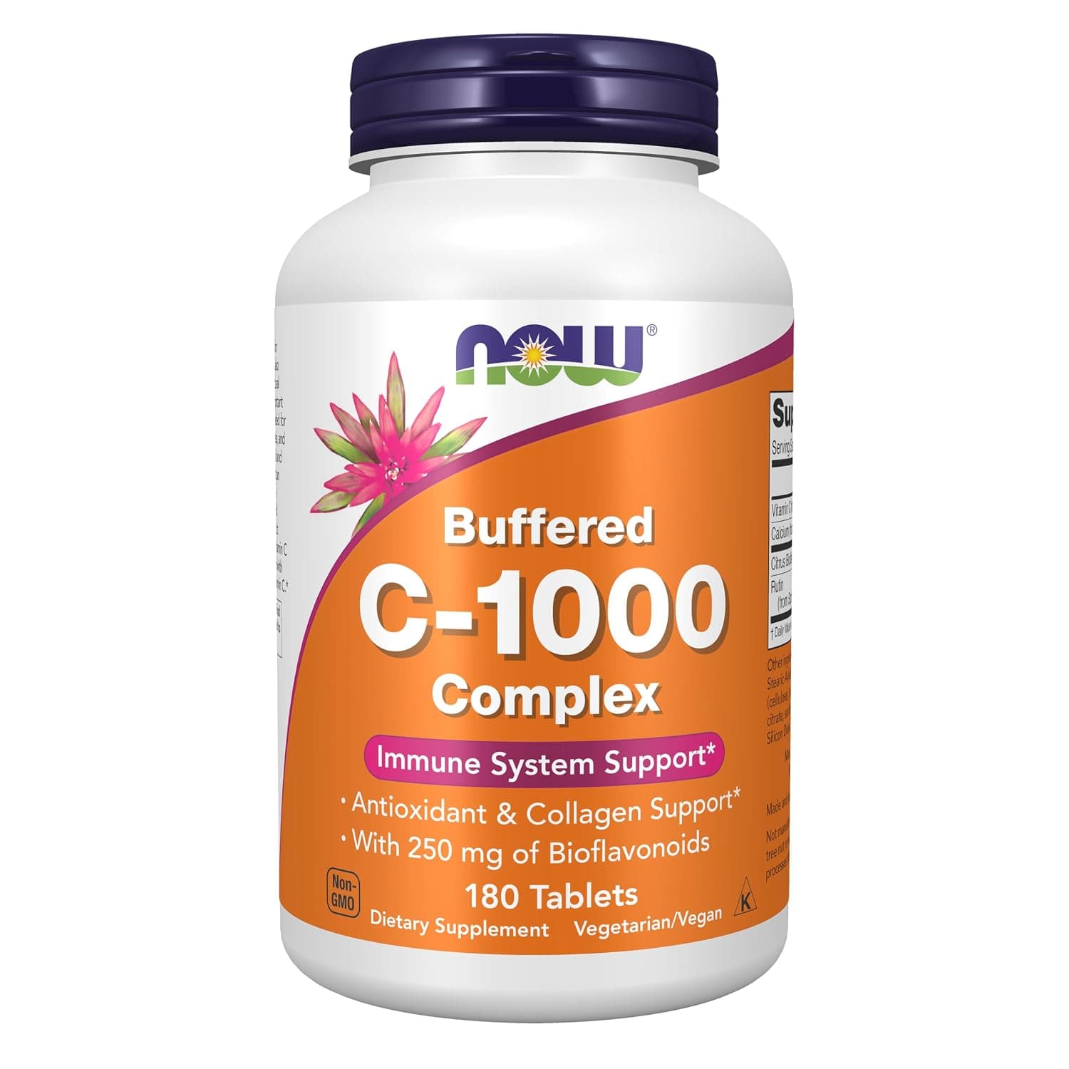 Now Foods, Buffered C-1000 Complex, 180 Tablets