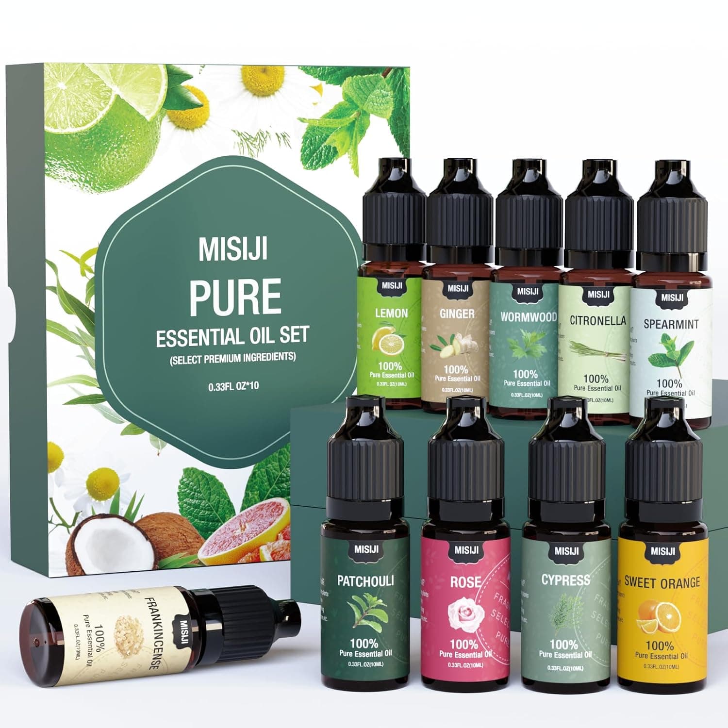 essential oils for diffusers - 10 scents, essential oils