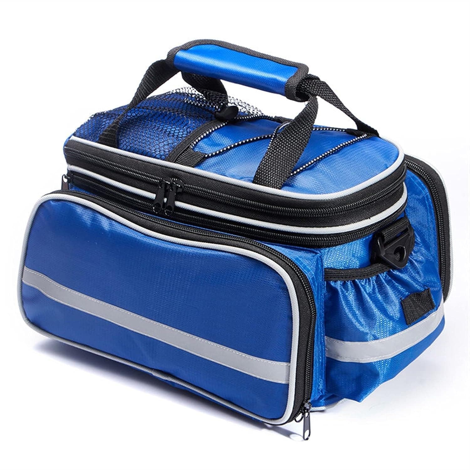Portable First Aid Container Camping Equipment, First Aid Kit, Empty Bag, Medical Supplies, Waterproof Multi-function Travel Suit, Emergency Survival First aid kit for car (Color : Blue)